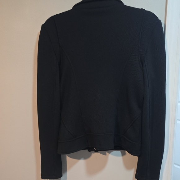 Express Black Blazer with Asymmetrical Zipper Size M - Picture 5 of 6